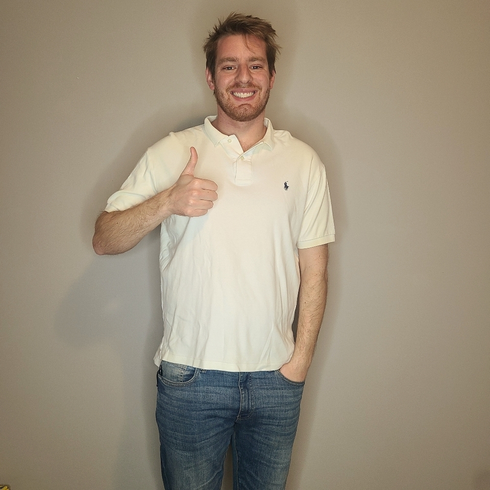 White Polo Brand Shirt